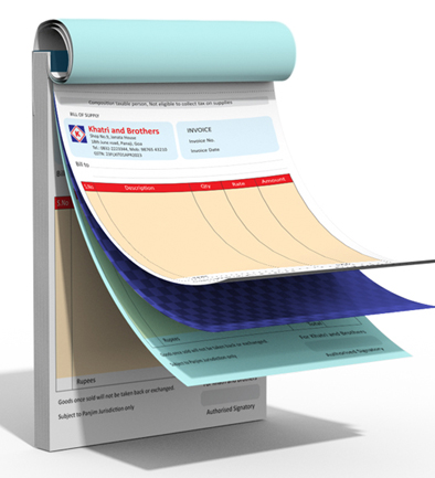 Multicolor Bill Books